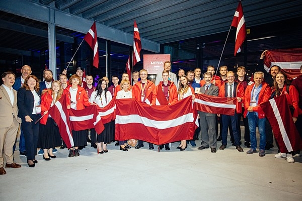 Latvijas jaunieši spoži startē EuroSkills Herning 